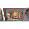 Image 3 : 3 ANTIQUE WOODEN FRAMED PRINTS