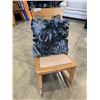 Image 1 : ANTIQUE ROCKING CHAIR AND DECORATIVE PILLOW