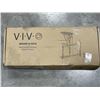 Image 1 : VIVO BLACK ELECTRIC FLIP DOWN CEILING TV MOUNT
