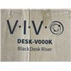 Image 3 : VIVO BLACK DESK RISER