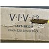 Image 2 : VIVO 12U BLACK SERVER CART