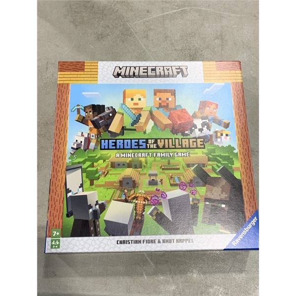 BRAND NEW SEALED MINECRAFT HEROES OF THE VILLAGE GAME