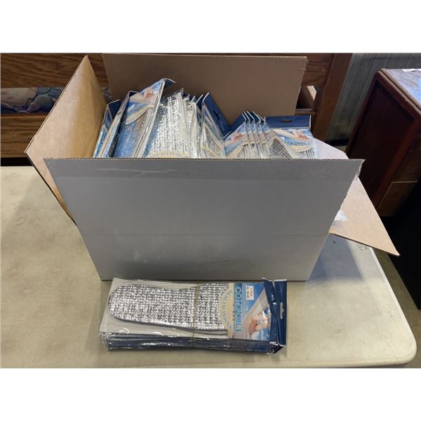 BOX OF NEW COMFORT HEALTH INSOLES