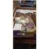 Image 2 : 2 TRAYS OF CHARGER PLATES, ROASTING PAN, WINE GLASSES AND MORE