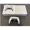 Image 1 : PS5 WHITE DUALSENSE WIRELESS CONTROLLER - TESTED WORKING, RETAIL $94