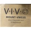 Image 3 : VIVO PREMIUM SILVER PNEUMTAIC ARM FULL MOTION TV WALL MOUNT