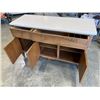 Image 2 : STANLEY FURNITURE MCM SIDEBOARD WITH STONE TOP