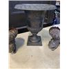 Image 2 : BRASS VASE, 2 CAST IRON SQUIRRELS AND SUPER MATCH LIGHT