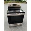 Image 1 : FRIGIDAIRE GALLERY FLAT TOP STOVE WITH STAINLESS STEEL FINISH, GOOD WORKING CONDITION