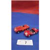 Image 1 : Pair of high quality 1:43 scale replica race cars