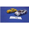 Image 1 : Pair of high quality 1:43 scale replica race cars