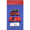 Image 1 : Pair of high quality 1:43 scale replica race cars plus bonus car