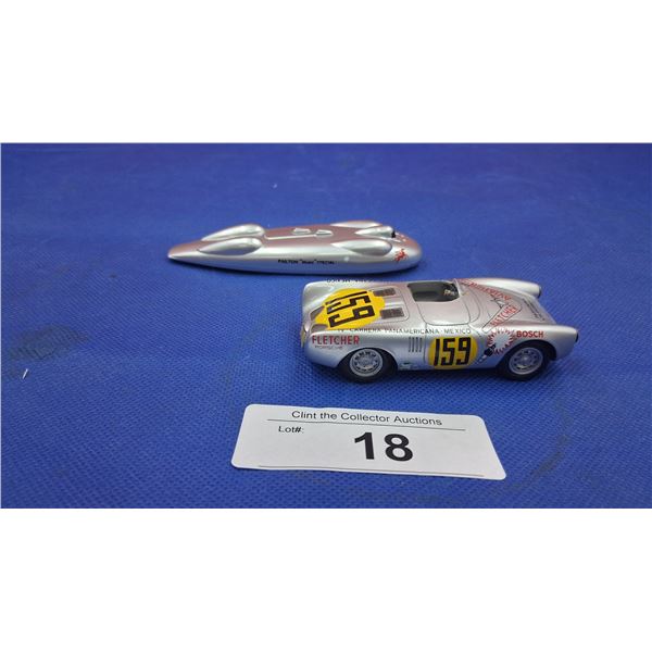 Pair of high quality 1:43 scale replica race cars