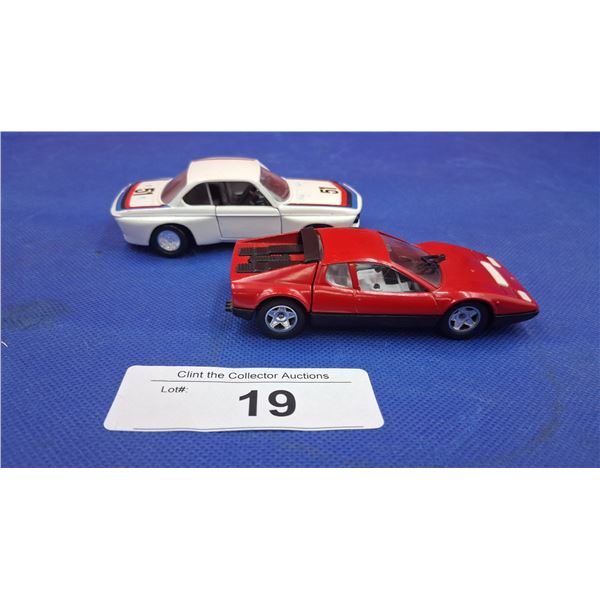 Pair of high quality 1:43 scale replica race cars