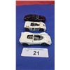 Image 1 : 3 1:43 scale die cast race cars