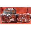 Image 1 : 2 NIB die cast Harleys 1:18 scale