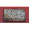 Image 2 : Vintage 1936 Ohio license plate
