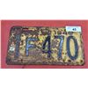 Image 1 : Vintage 1940 Ontario license plate