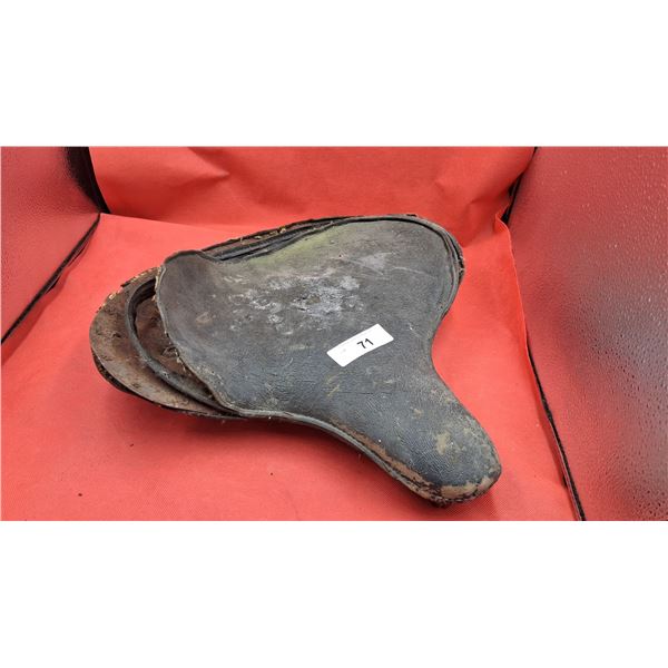 Vintage 1940s Harley Davidson seat