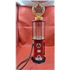 Image 1 : Vintage Supertest metal gas pump liquor dispenser 21"
