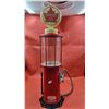 Image 2 : Vintage Supertest metal gas pump liquor dispenser 21"