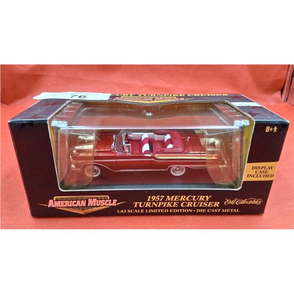 NIB 1957 Mercury Turnpike Cruiser 1:43 scale Limited Edition