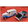 Image 1 : 2 Vintage ERTL die cast vehicles 7" & 8"