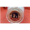 Image 2 : Vintage "Over The Moon" quart glass milk bottle