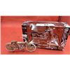 Image 1 : Vintage 1:18 scale Harleys, 1 in box, 1 loose