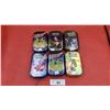 Image 1 : 6 Pokemon cases with cards, each tin has 20 cards all in very good condition