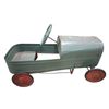 Image 3 : Very vintage, mid 20th century steel pedal car, repaint 28" long