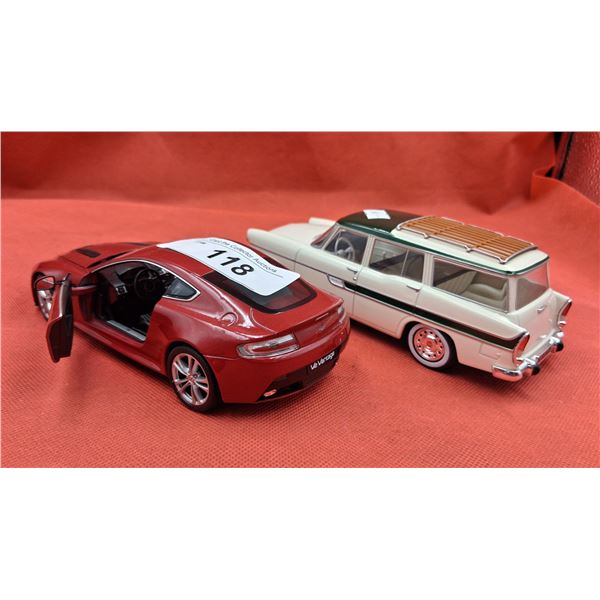 2 1:24 scale die cast cars