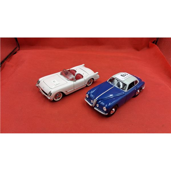 2 1:24 scale die cast cars