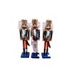 Image 1 : 3 wooden nutcrackers 8" each
