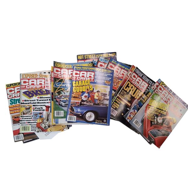 25 Hotrod magazines