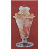 Image 2 : 21 vintage cardboard ice cream advertisements 9"