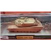 Image 2 : NIB 1:32 scale die cast battery operated Abrams Tank M1A1