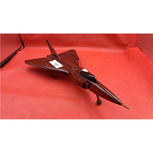 Wood Auro CF-105 Jetfighter 16" long