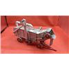 Image 1 : Vintage metal threshing machine model 14"