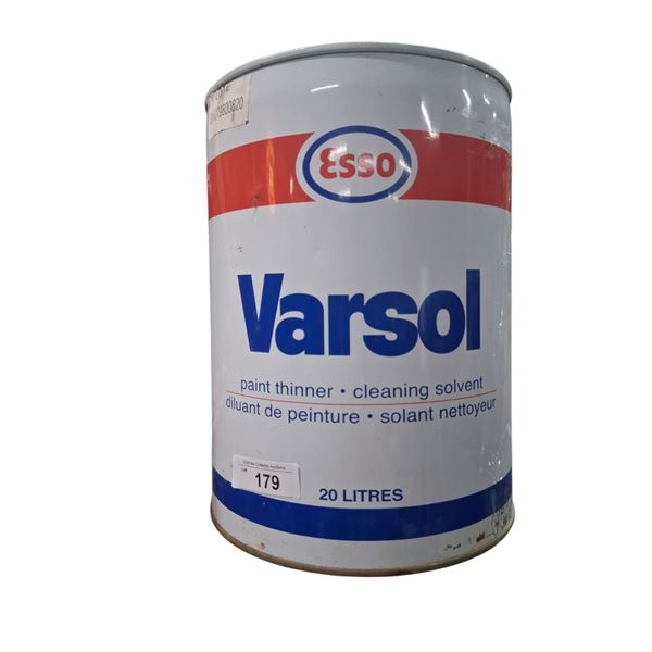Vintage Esso Varsol 20L can