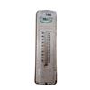 Image 1 : Vintage W & R metal thermometer 11" long