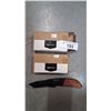 Image 1 : 2 new Amazon Basic pocket knives with sheaths