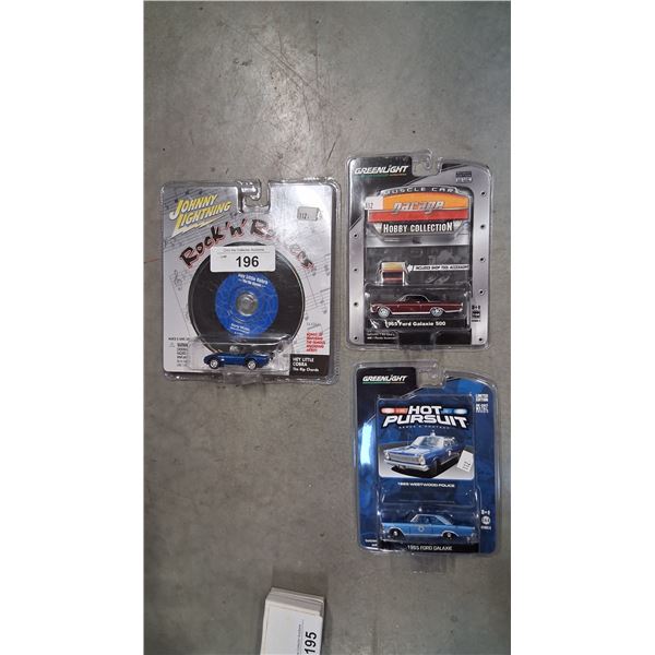 Johnny Lightning "Hey Little Cobra, The Ripchords" with CD plus additional die cast cars