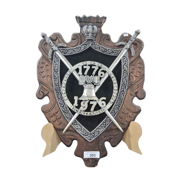 Coat of arms 28"x18"