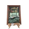 Image 1 : Vintage Central Pacific framed bar mirror 22"x12"