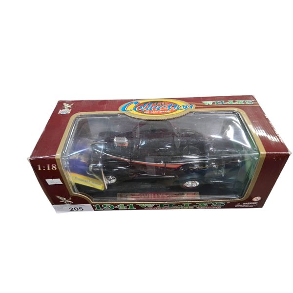 NIB 1941 Willys 1:18 scale die cast car