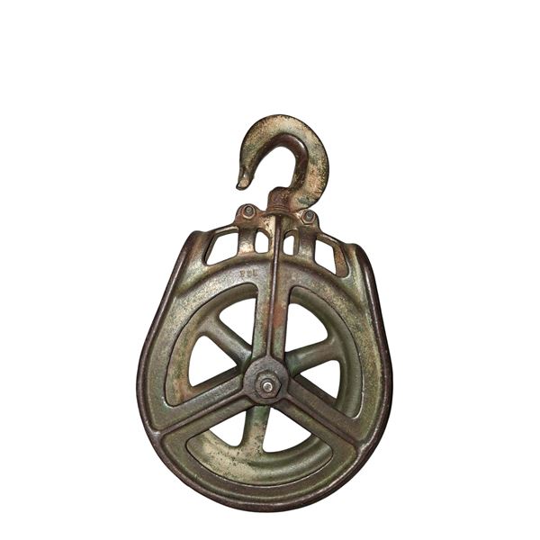 Vintage pully and hook
