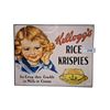 Image 1 : Reproduction tin Kellog's Rice Crispies sign 16"x12"