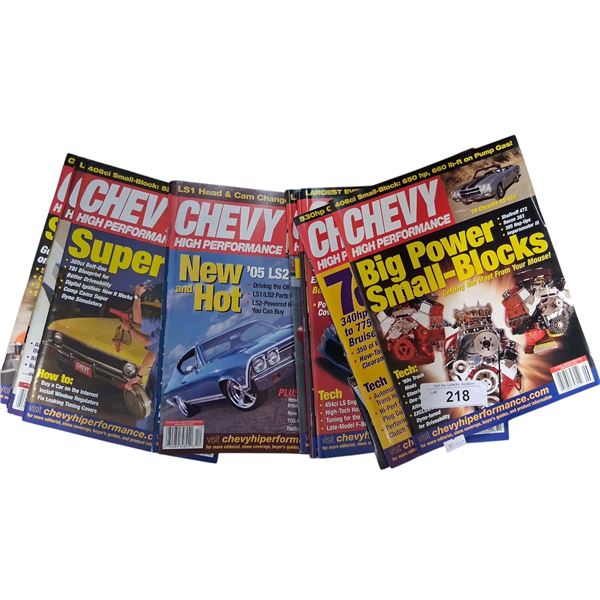 10 Hotrod magazines