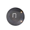 Image 2 : Custom hand painted on leather Ford V8 pinstripe sign 15" diameter